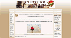 Desktop Screenshot of biblio.zs1andrychow.pl