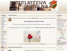 Tablet Screenshot of biblio.zs1andrychow.pl