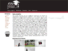 Tablet Screenshot of edupomoc.zs1andrychow.pl